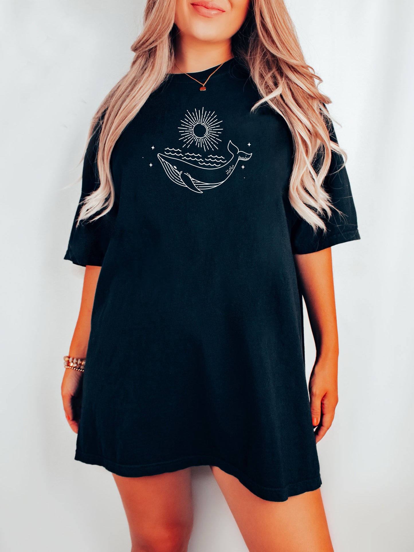 Boho Whale Comfort Colors® Tshirt