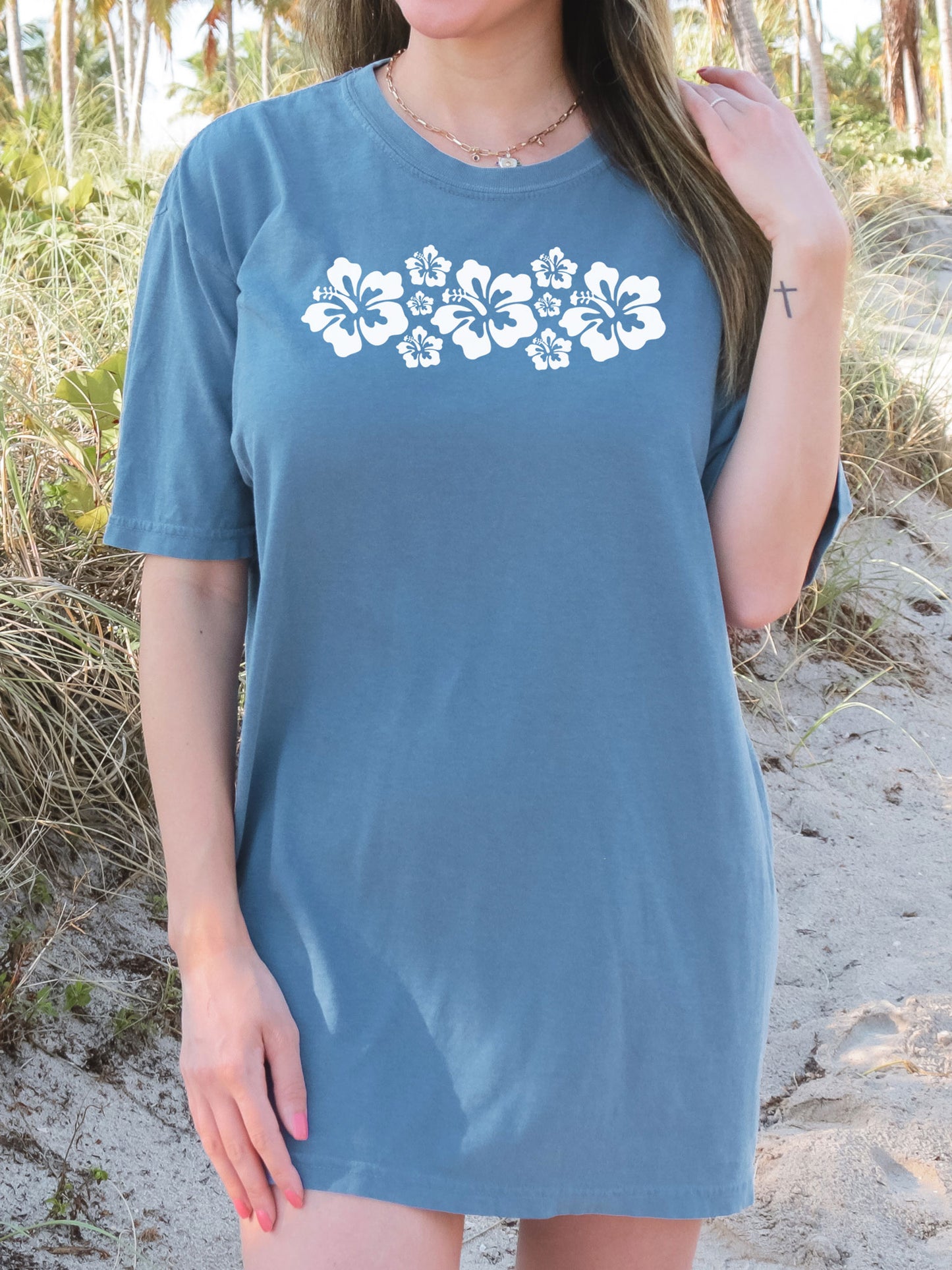 Hibiscus Flowers Comfort Colors® Tshirt
