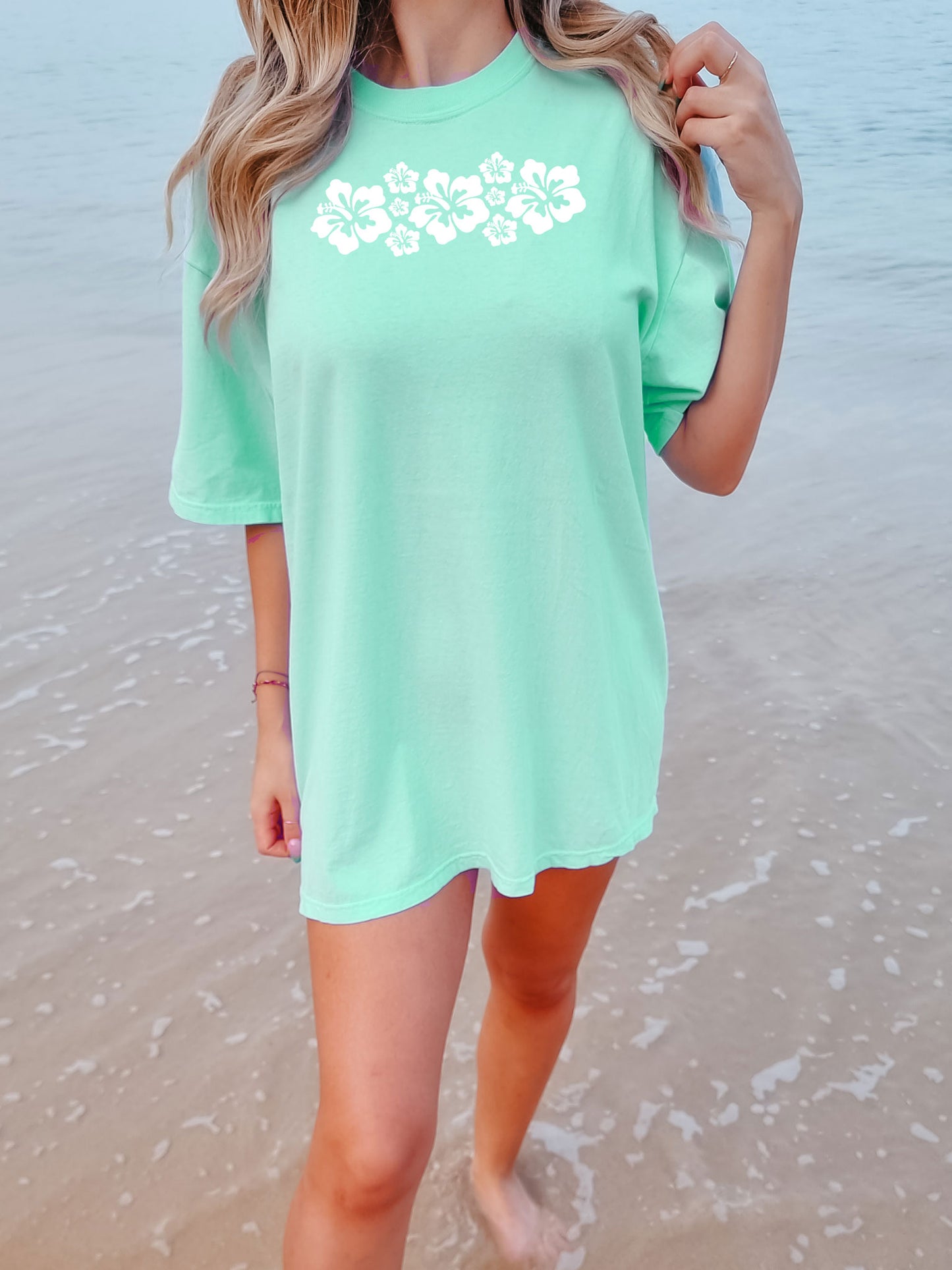 Hibiscus Flowers Comfort Colors® Tshirt