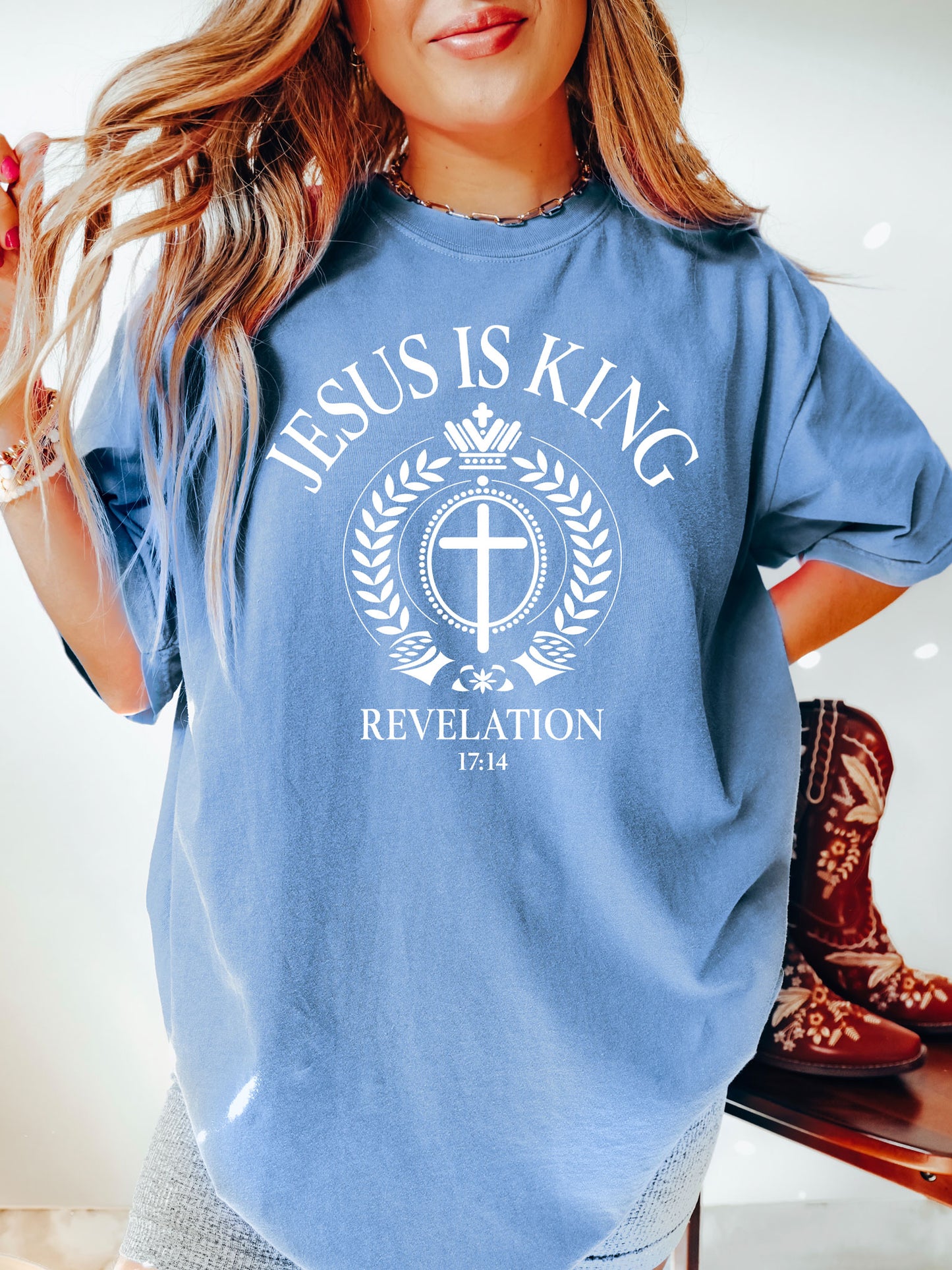 Jesus Is King Comfort Colors® Tshirt