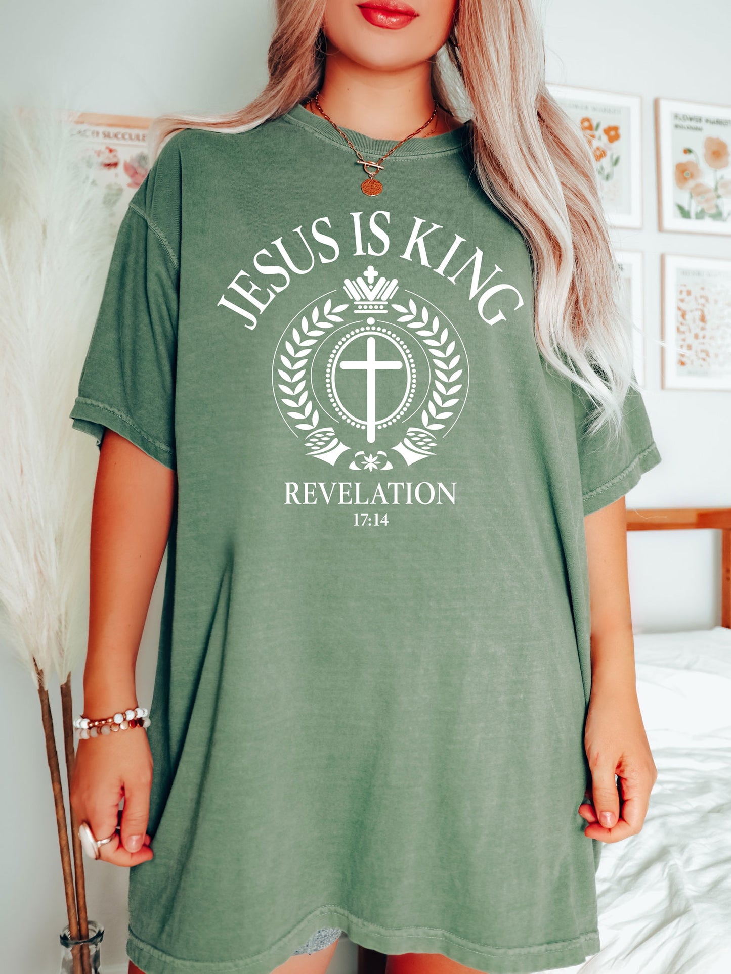 Jesus Is King Comfort Colors® Tshirt