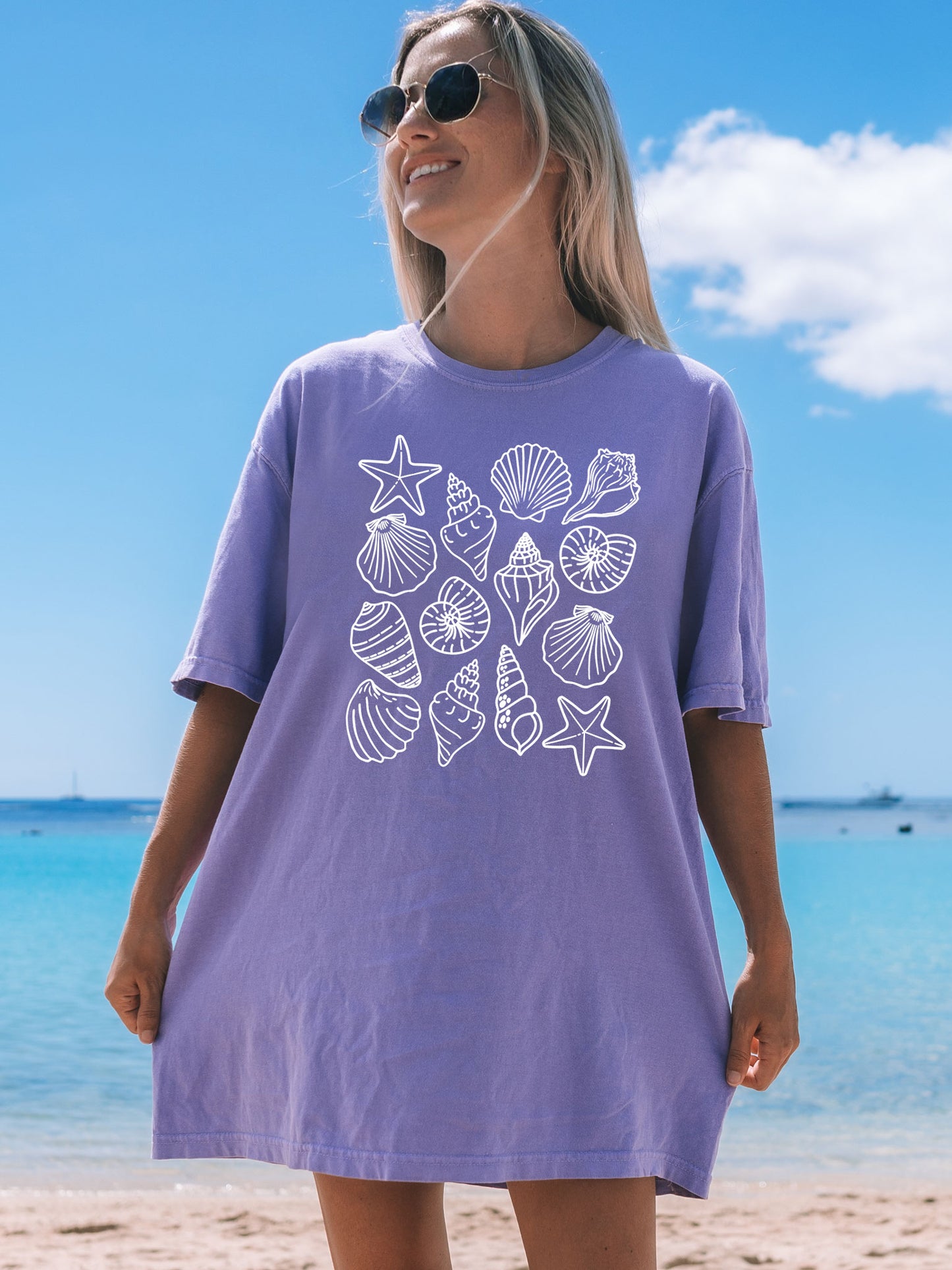 Seashells Comfort Colors® Tshirt