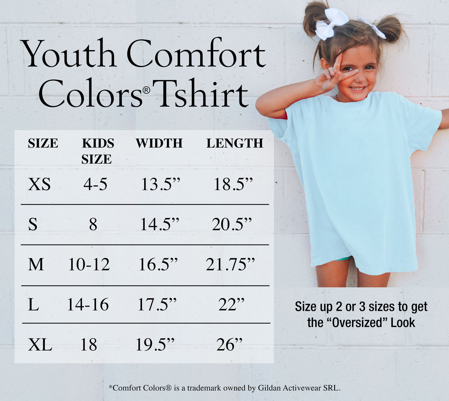 Kids Beach Bum Comfort Colors® Tshirt