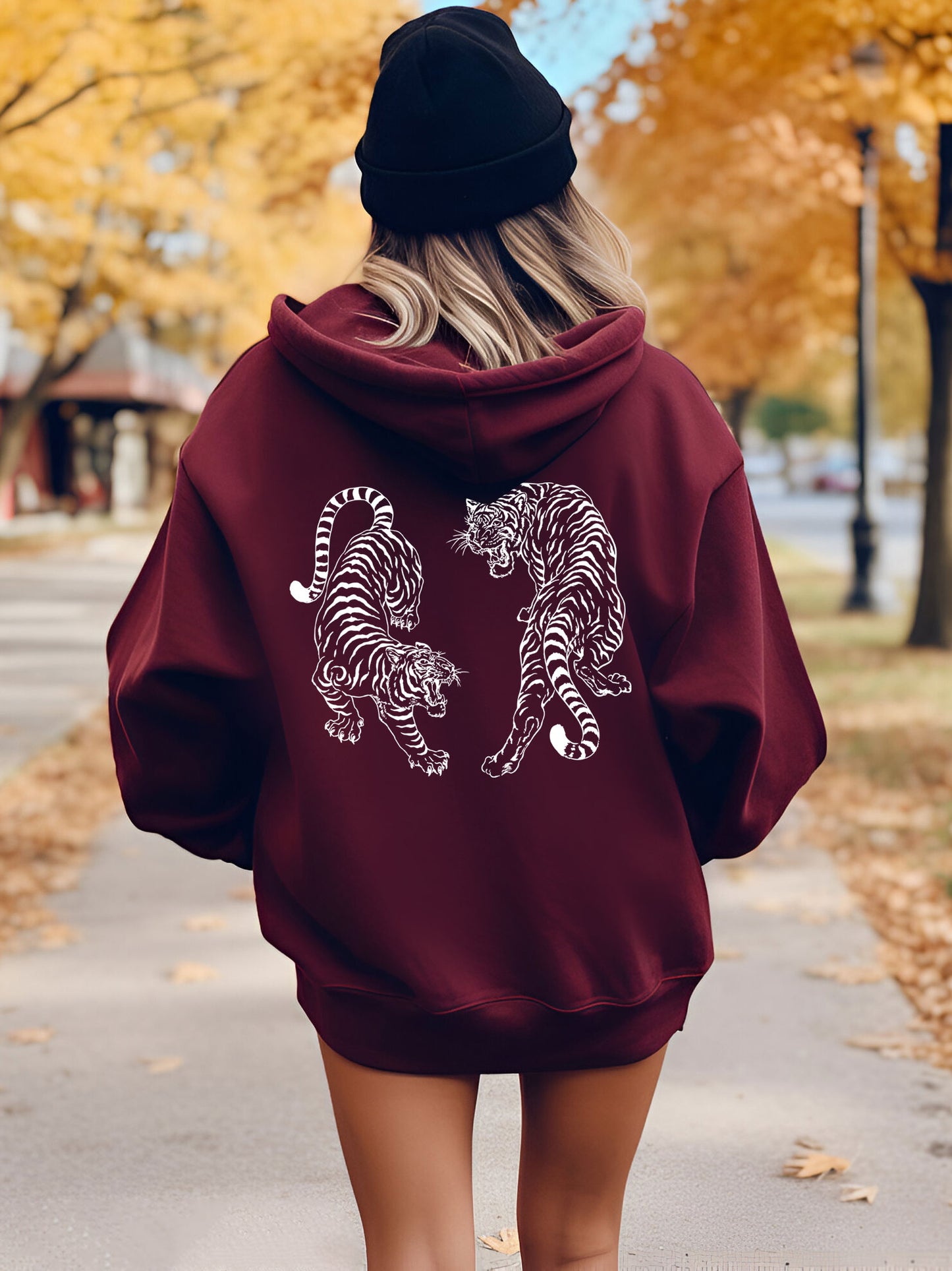 Vintage Tigers Hoodie