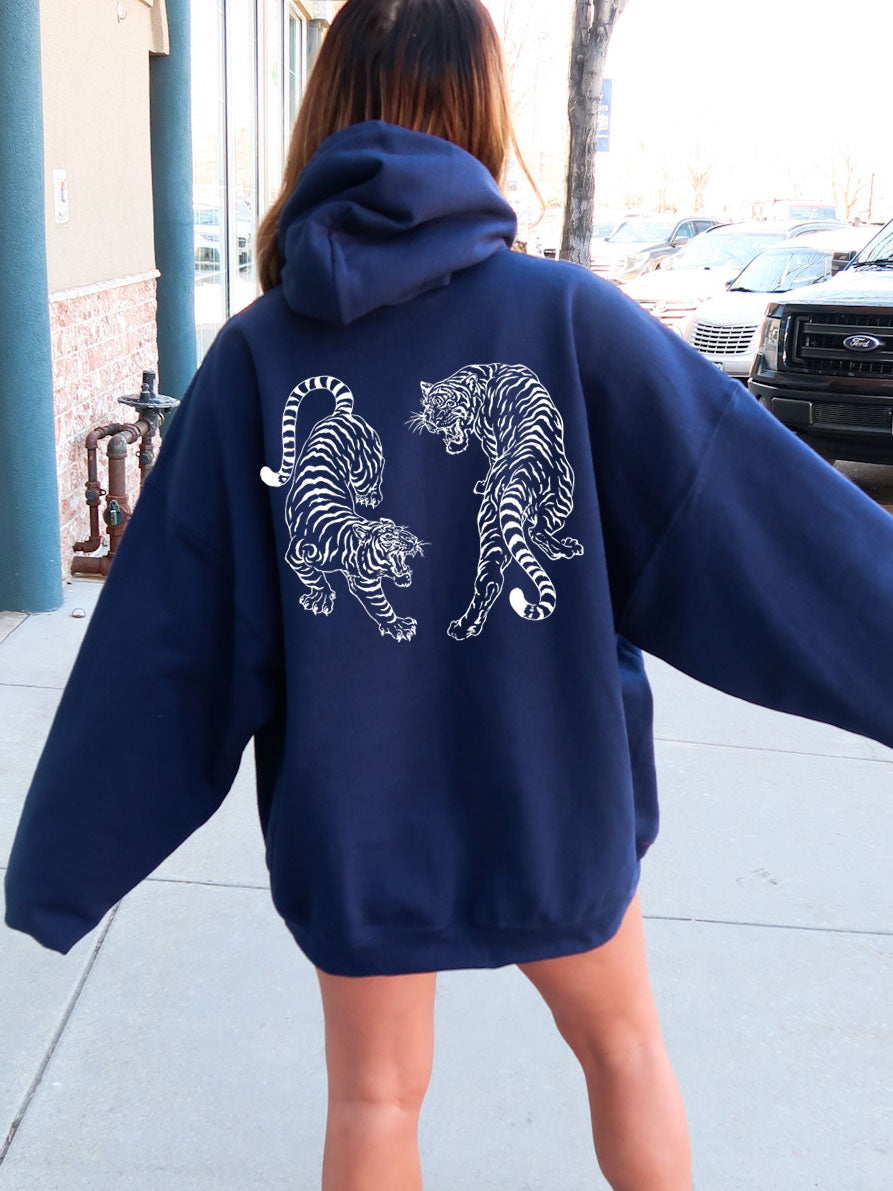 Vintage Tigers Hoodie