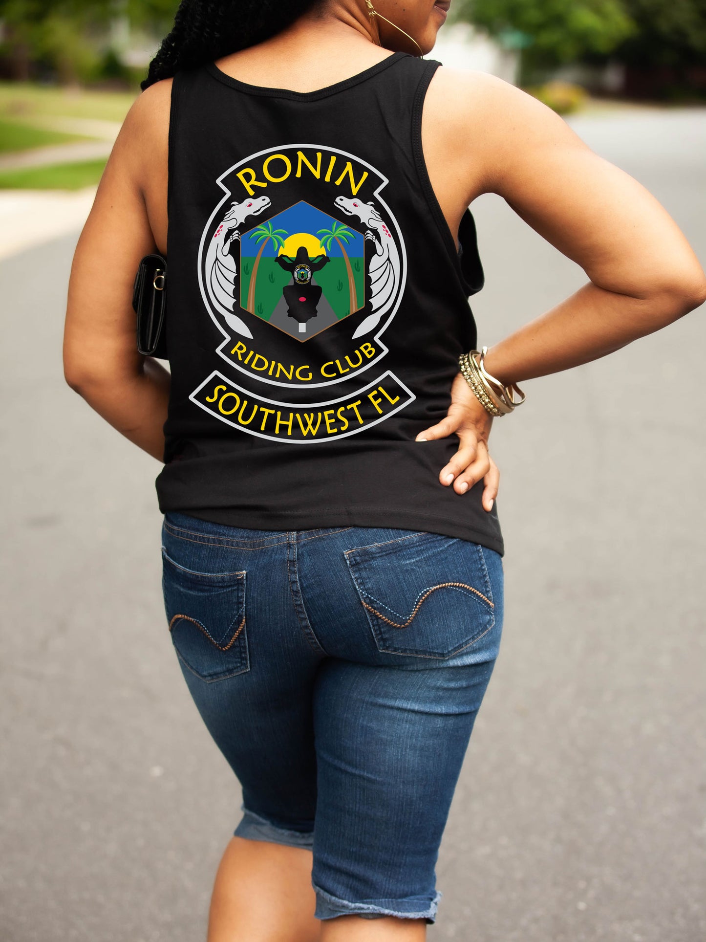 UNISEX Tank Top (Double Sided) 100% Cotton