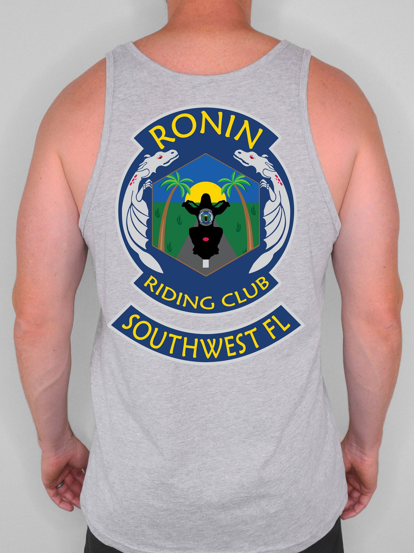 UNISEX Tank Top (Double Sided) 100% Cotton