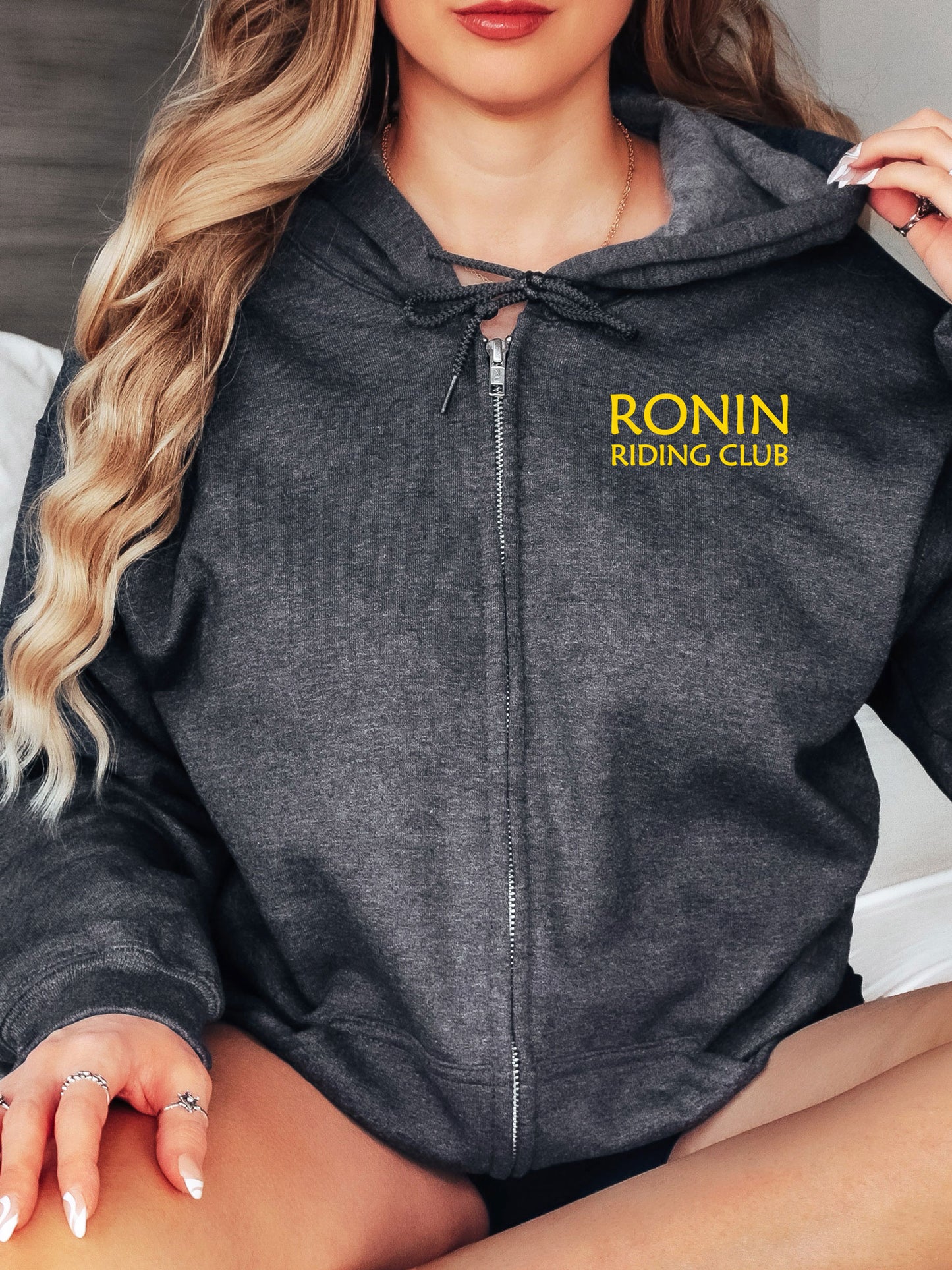 SC Unisex ZIPPER Hoodie (Double Sided)