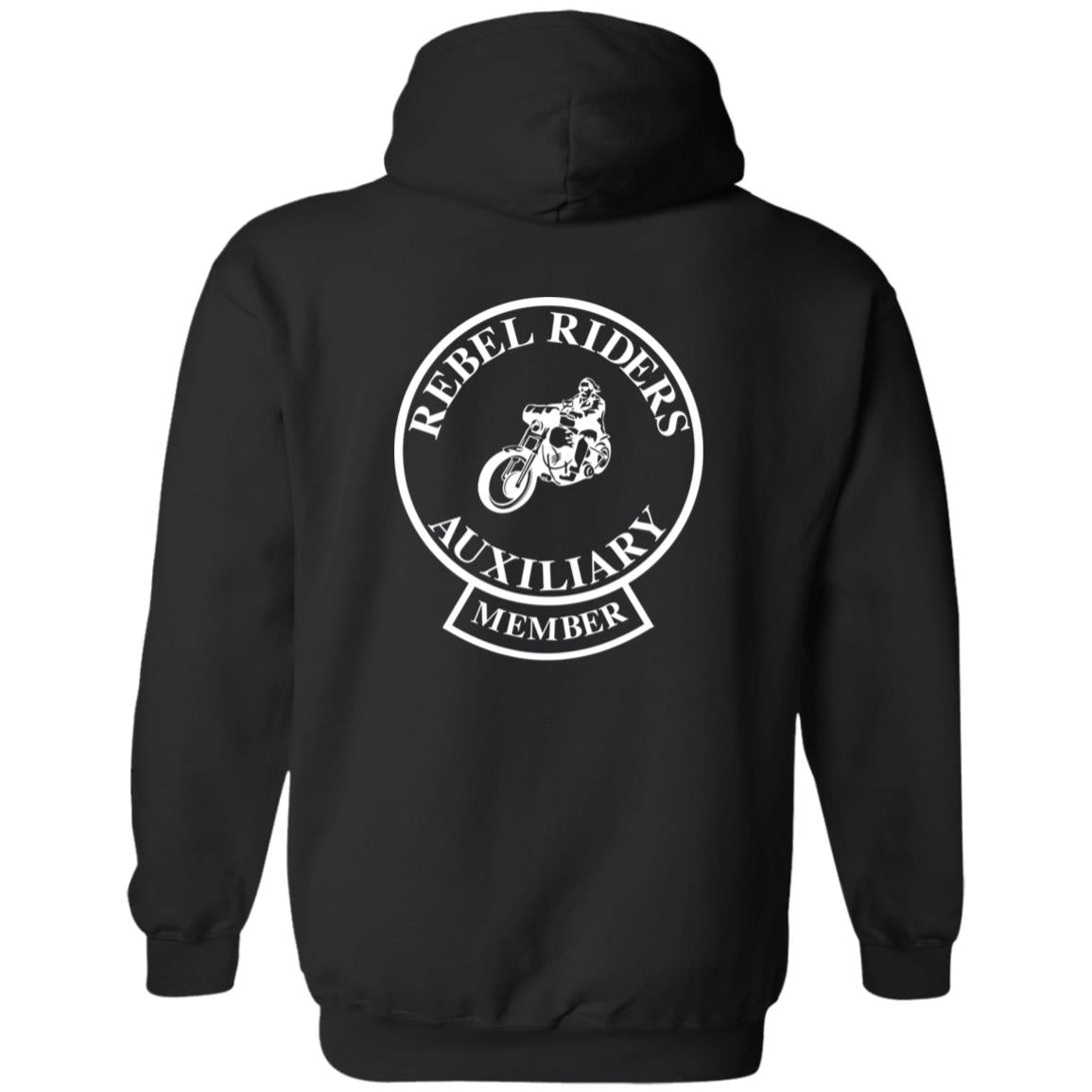 RRAUX Zipper Hoodie Back Print
