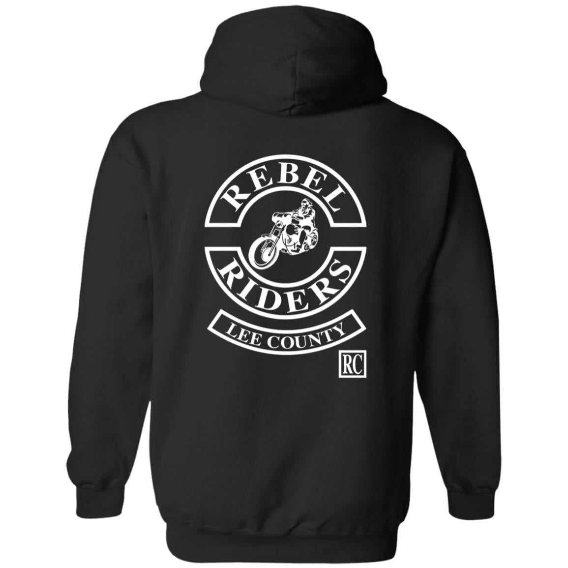 RRRC Zipper Hoodie Back Print