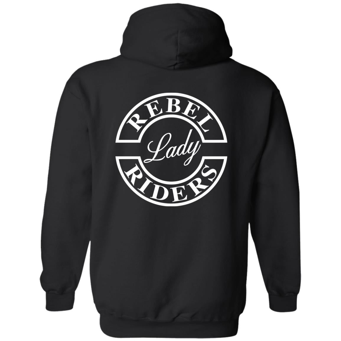 RRRC LADY Zipper Hoodie Back Print
