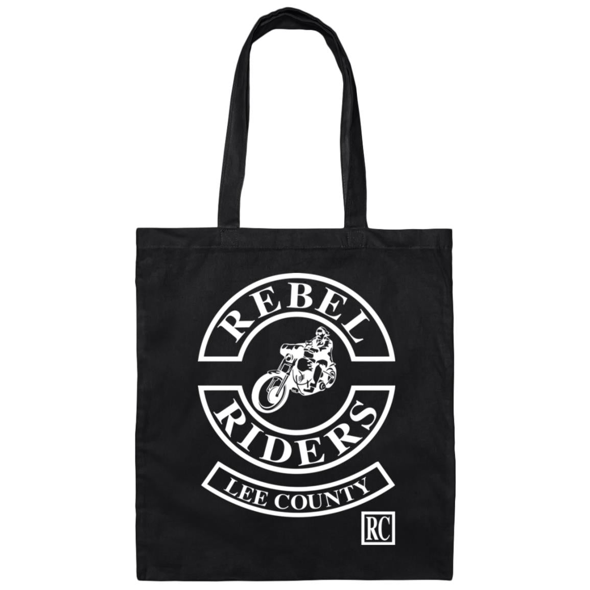 RRRC Black Canvas Lightweight Tote Bag