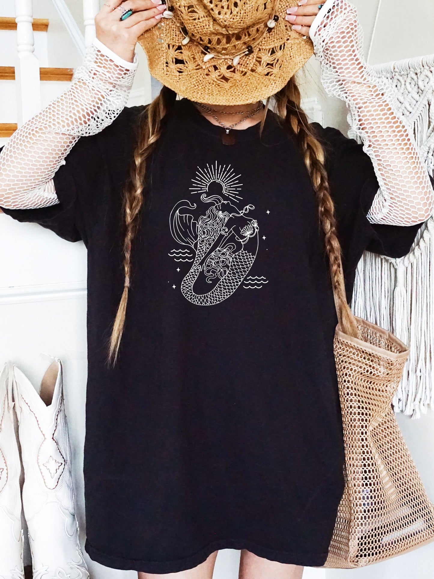 Boho Mermaid Comfort Colors® Tshirt