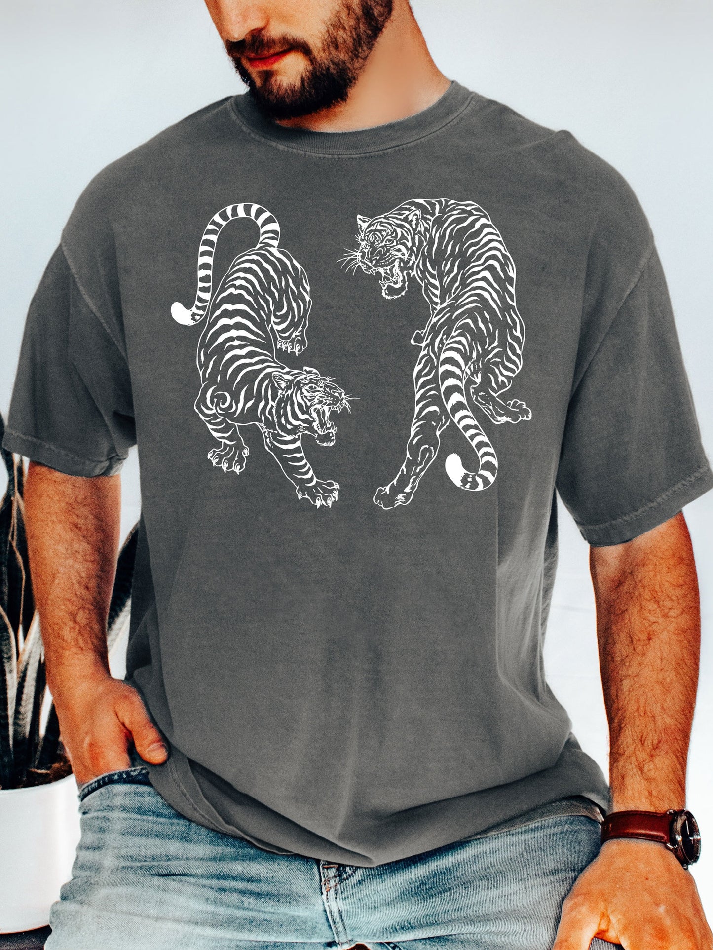 Mens Comfort Colors® Tiger Shirt