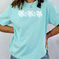 Sea Turtles Hibiscus Comfort Colors® Tshirt