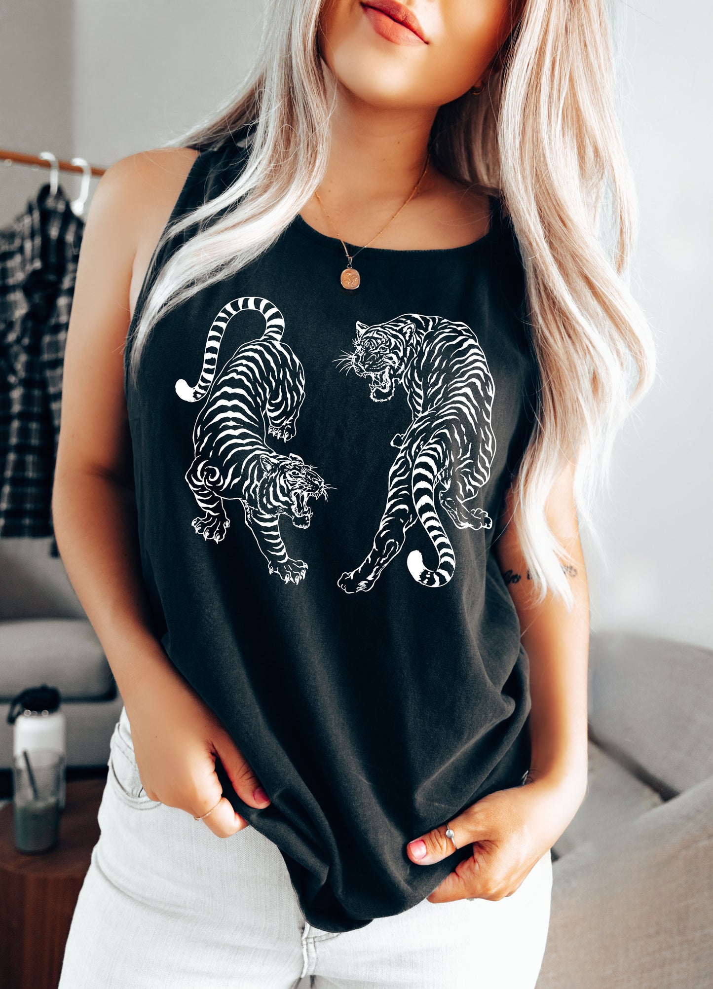Vintage Tigers Comfort Colors® Tank Top