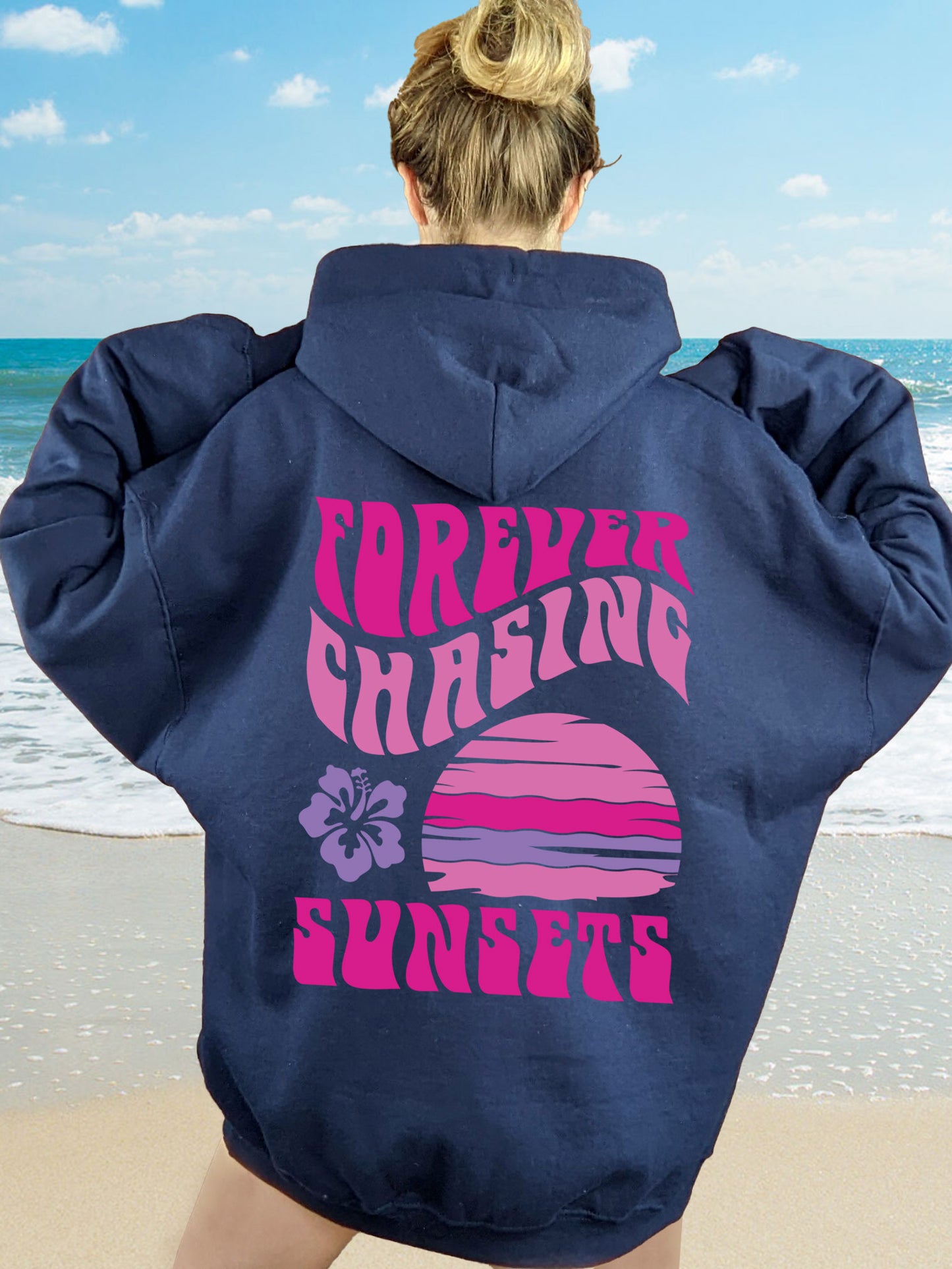 Forever Chasing Sunsets Hoodie - New Colors!