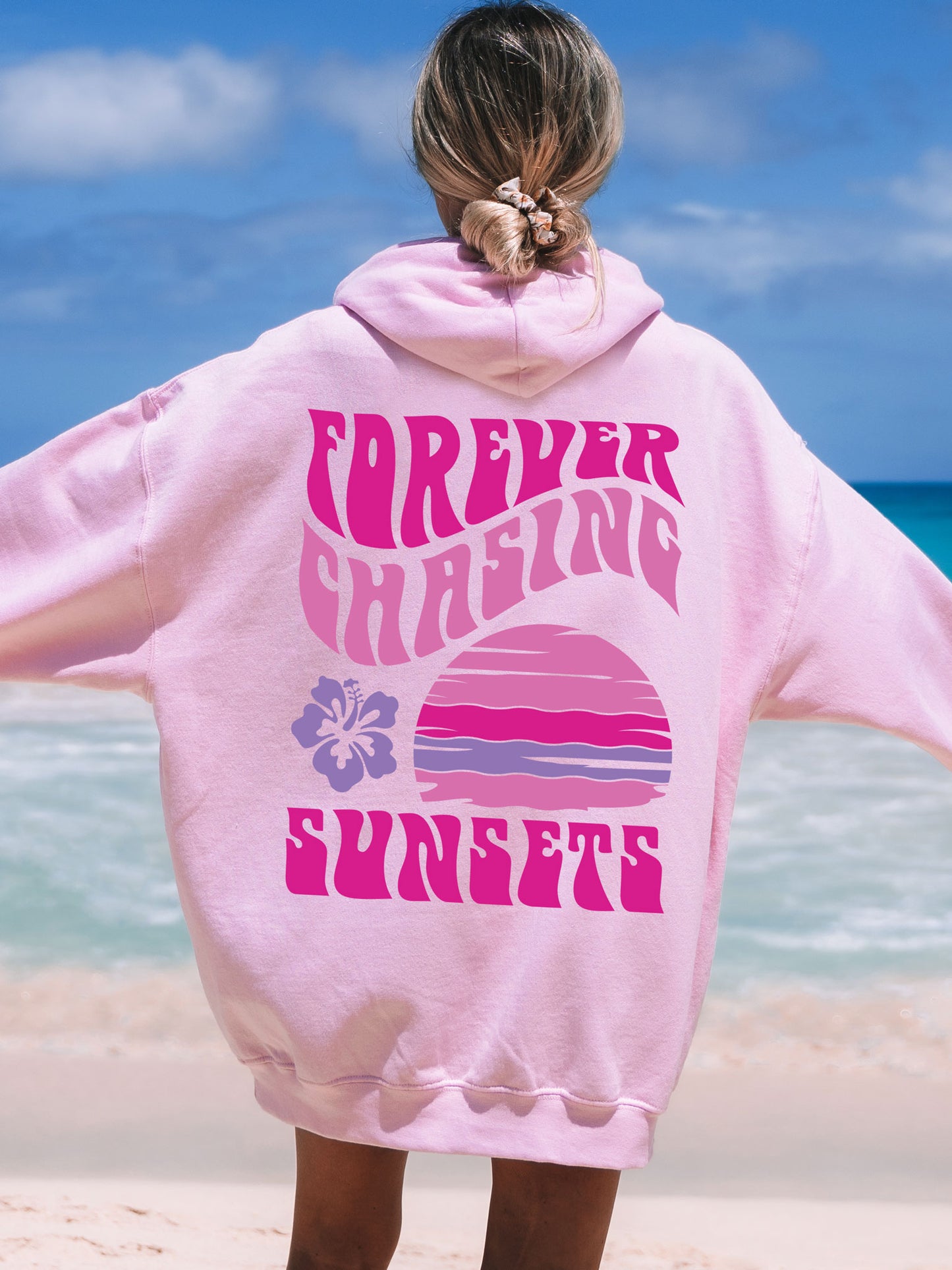 Forever Chasing Sunsets Hoodie - New Colors!