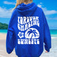 Forever Chasing Sunsets Hoodie - DOUBLE SIDED - New!