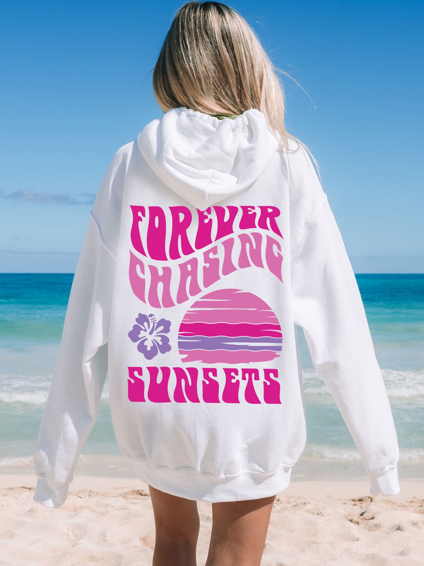 Forever Chasing Sunsets Hoodie - New Colors!