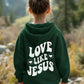 Kids Love Like Jesus Christian Hoodie