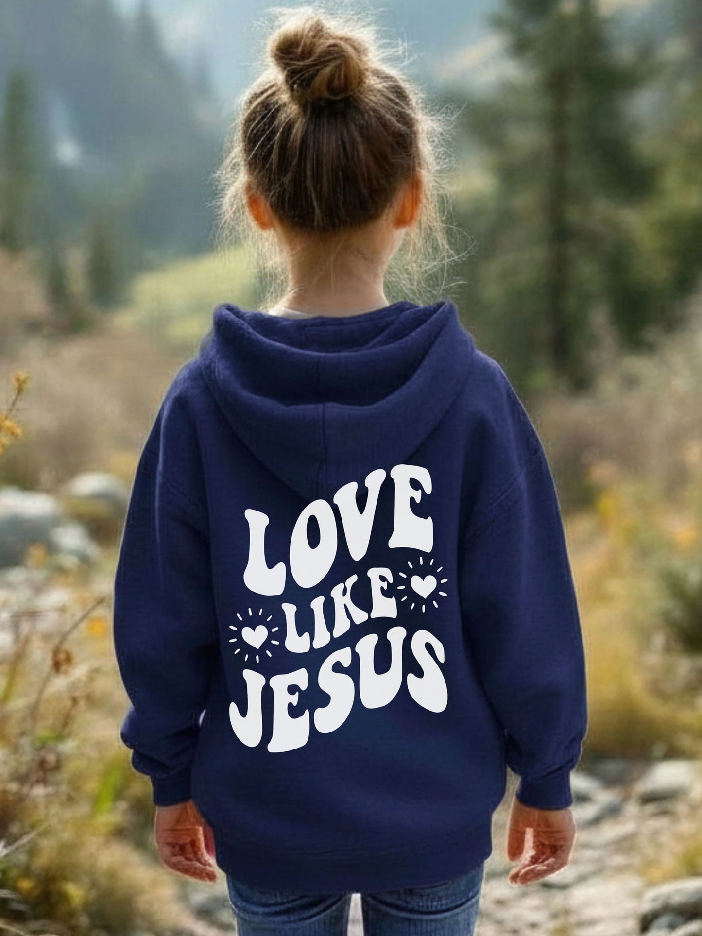 Kids Love Like Jesus Christian Hoodie