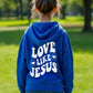 Kids Love Like Jesus Christian Hoodie