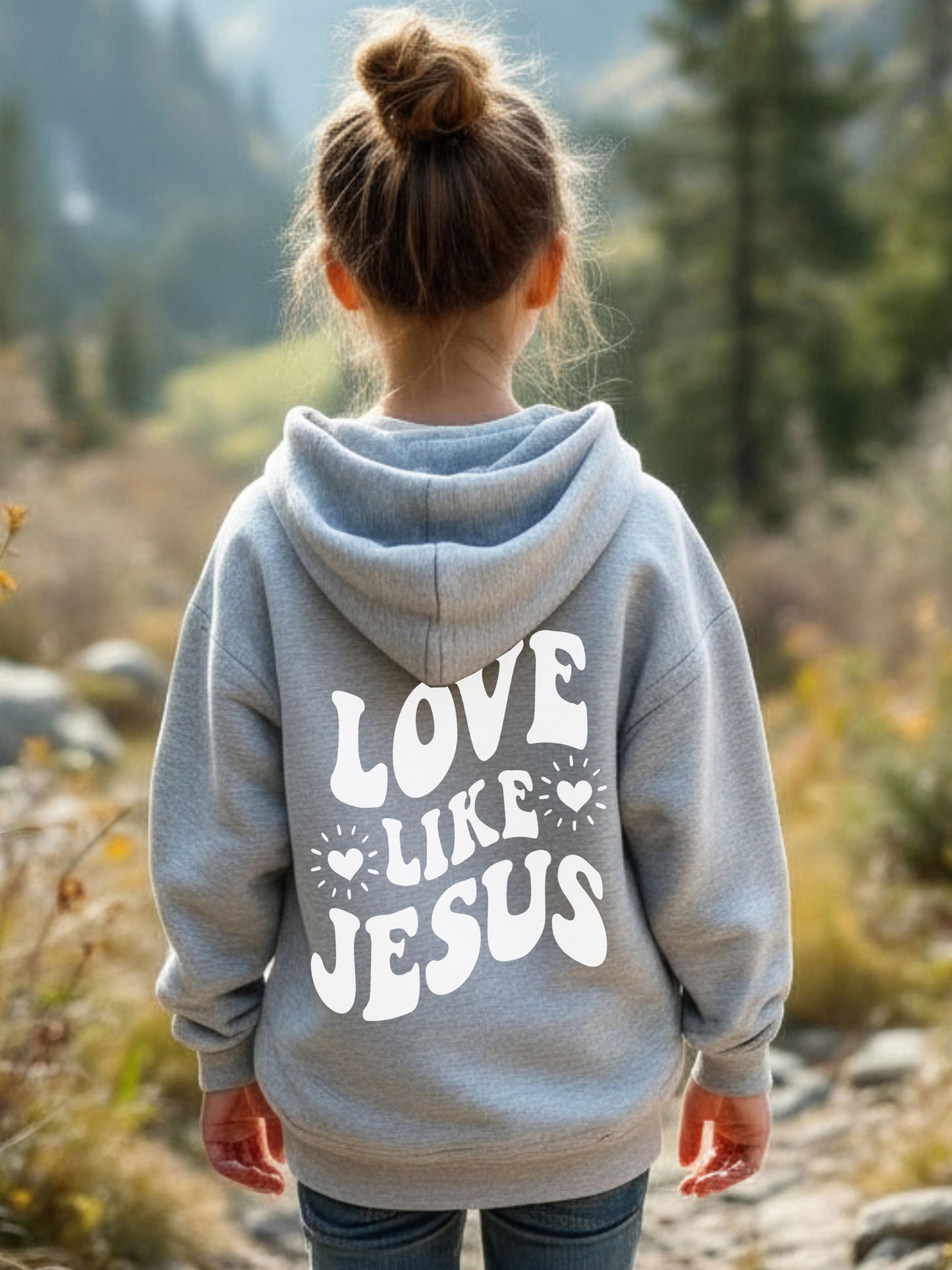 Kids Love Like Jesus Christian Hoodie