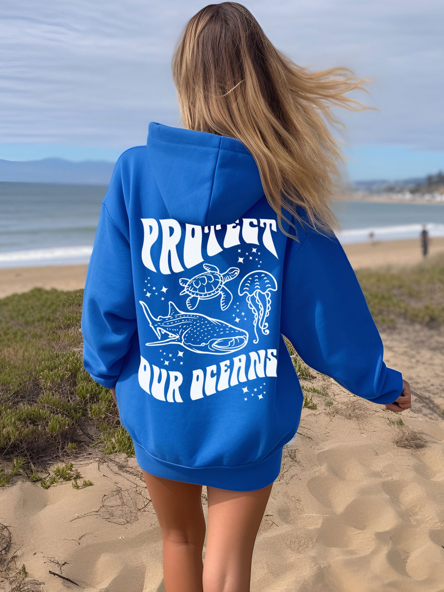 Protect Our Oceans Hoodie, Sea Animals Hoodie – Meaningful Tees Shop