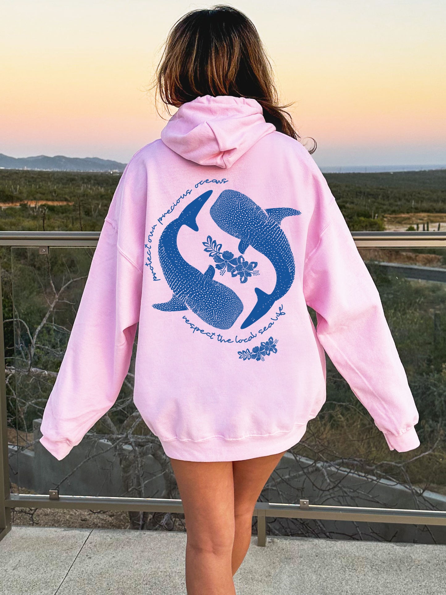 Protect Our Oceans Whale Shark Hoodie