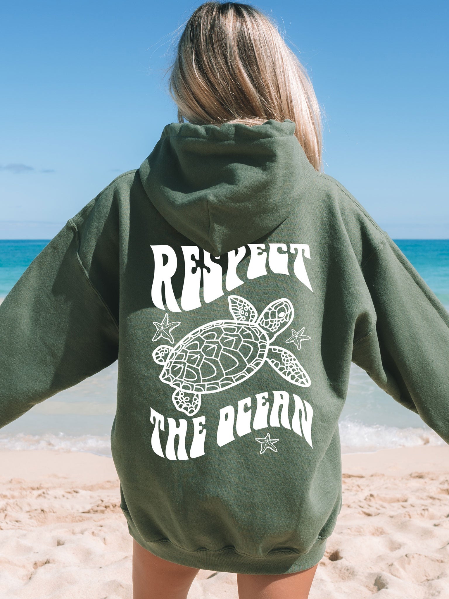 Sweat à Capuche St Barth Rétro Avec Tortue De Mer - Cadeau Souvenir Des Caraïbes Pour Hommes Et Femmes - 3