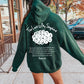The Lord Is My Shepherd Psalm 23 Christian Hoodie - DOUBLE SIDED