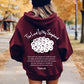 The Lord Is My Shepherd Psalm 23 Christian Hoodie - DOUBLE SIDED