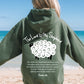 The Lord Is My Shepherd Psalm 23 Christian Hoodie - DOUBLE SIDED