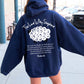 The Lord Is My Shepherd Psalm 23 Christian Hoodie - DOUBLE SIDED