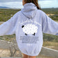 The Lord Is My Shepherd Psalm 23 Christian Hoodie - DOUBLE SIDED