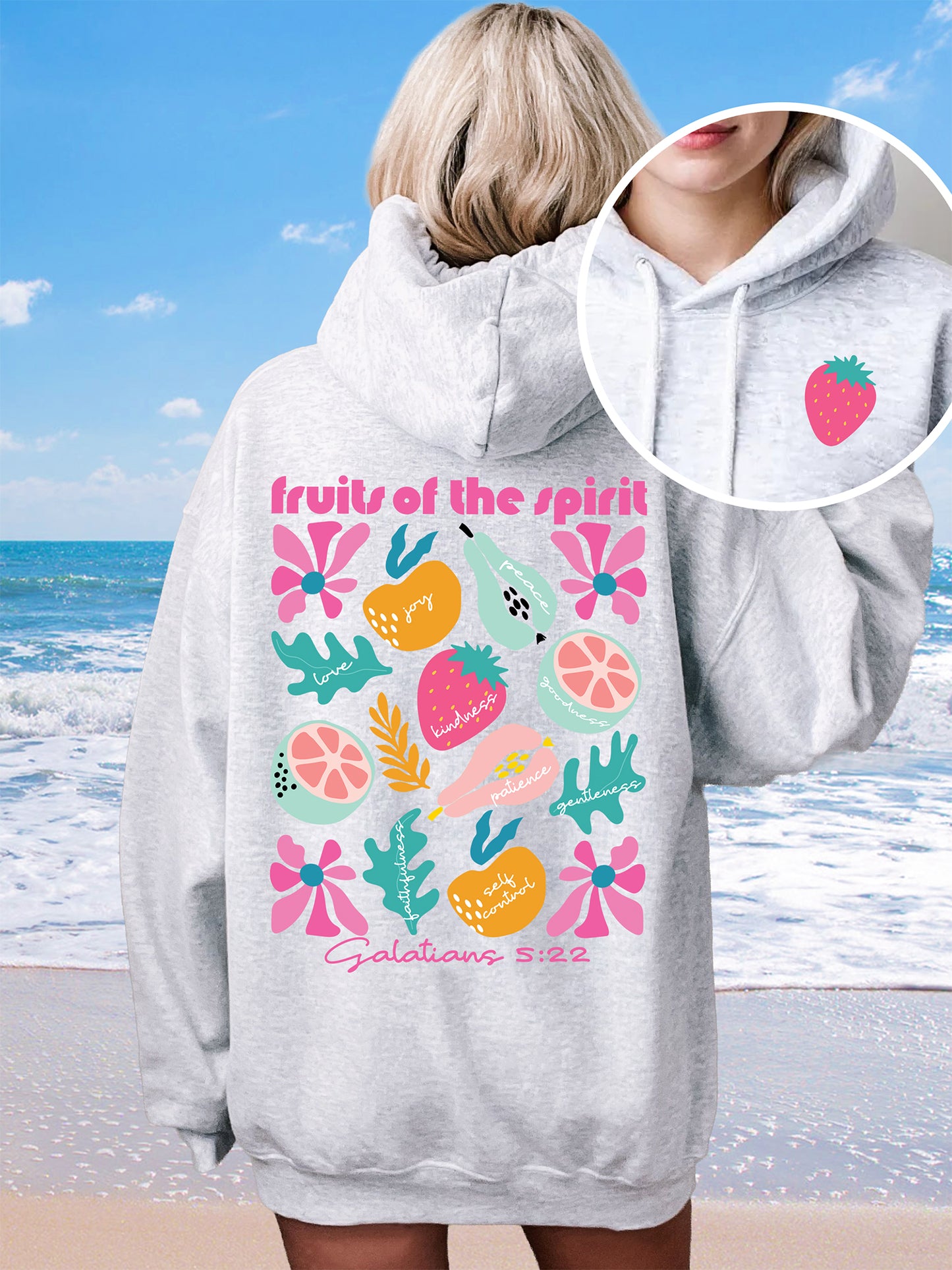 Fruits Of The Spirit Christian Hoodie - DOUBLE SIDED