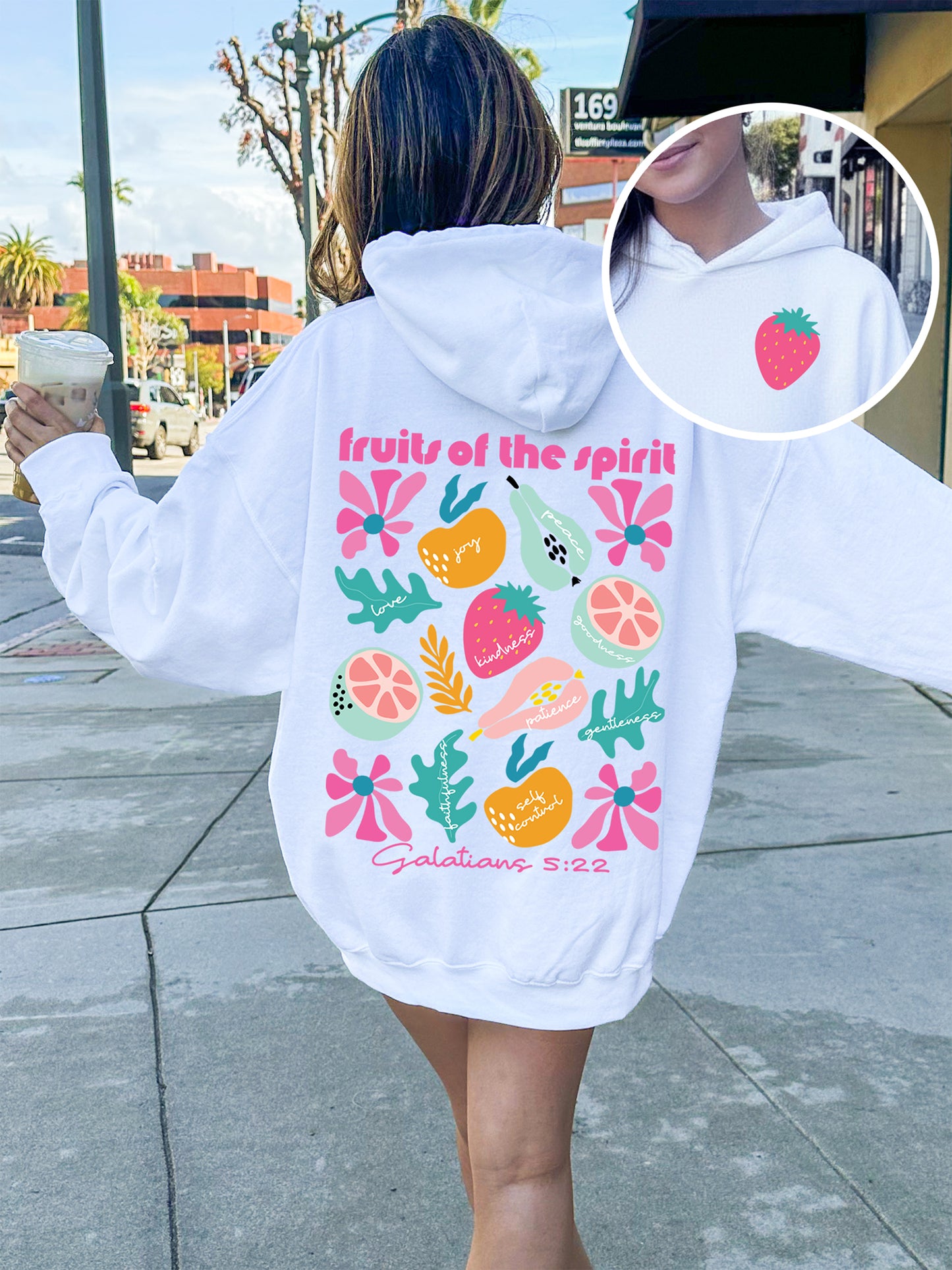 Fruits Of The Spirit Christian Hoodie - DOUBLE SIDED