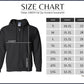 SC Unisex ZIPPER Hoodie (Double Sided)