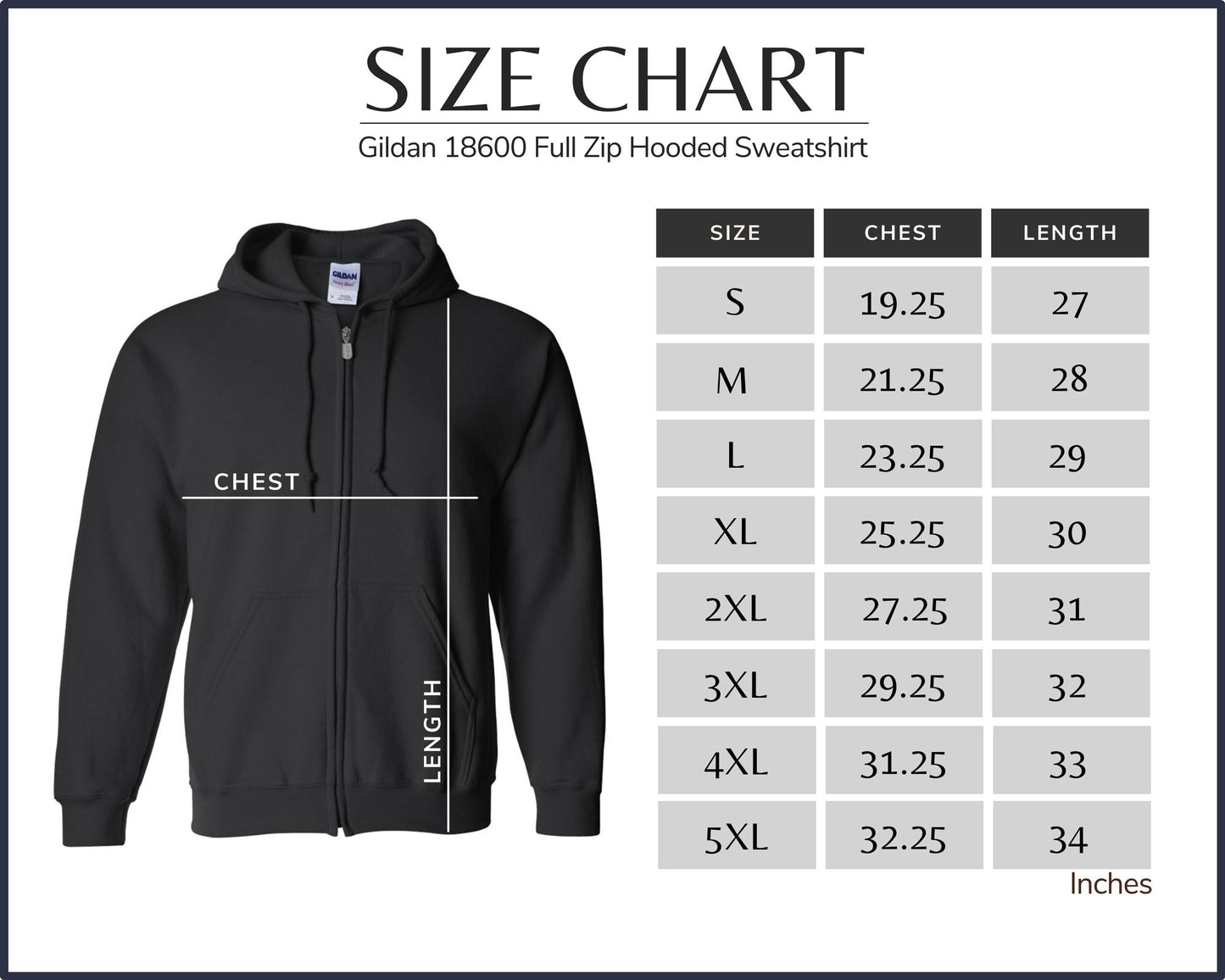 SC Unisex ZIPPER Hoodie (Double Sided)