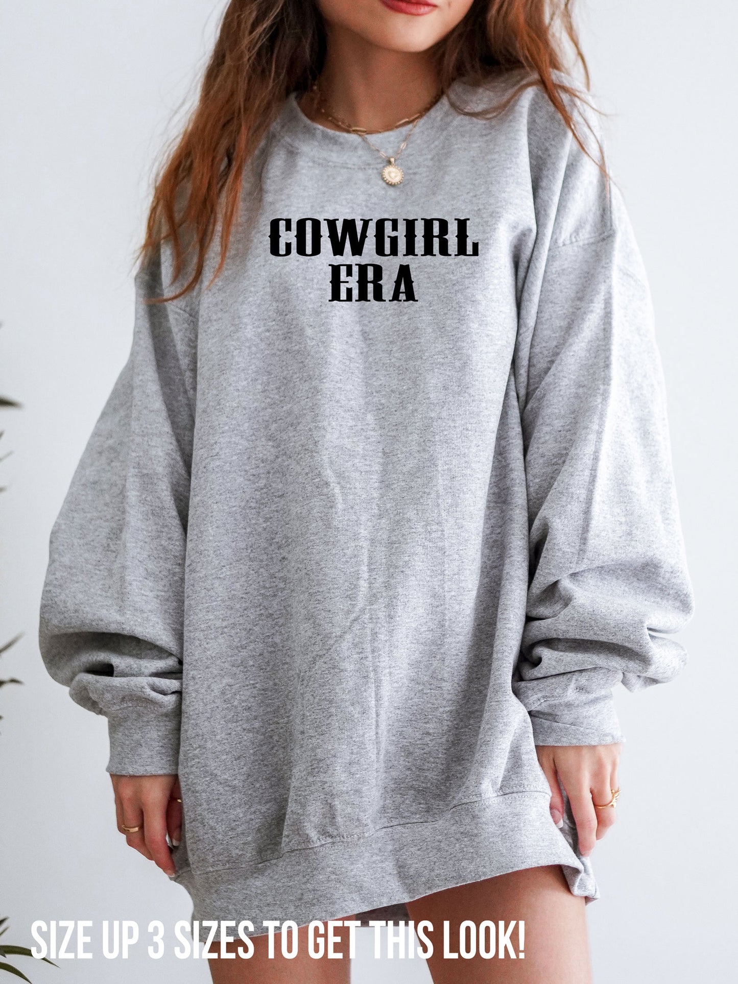Cowgirl Era Sweatshirt - Black Ink