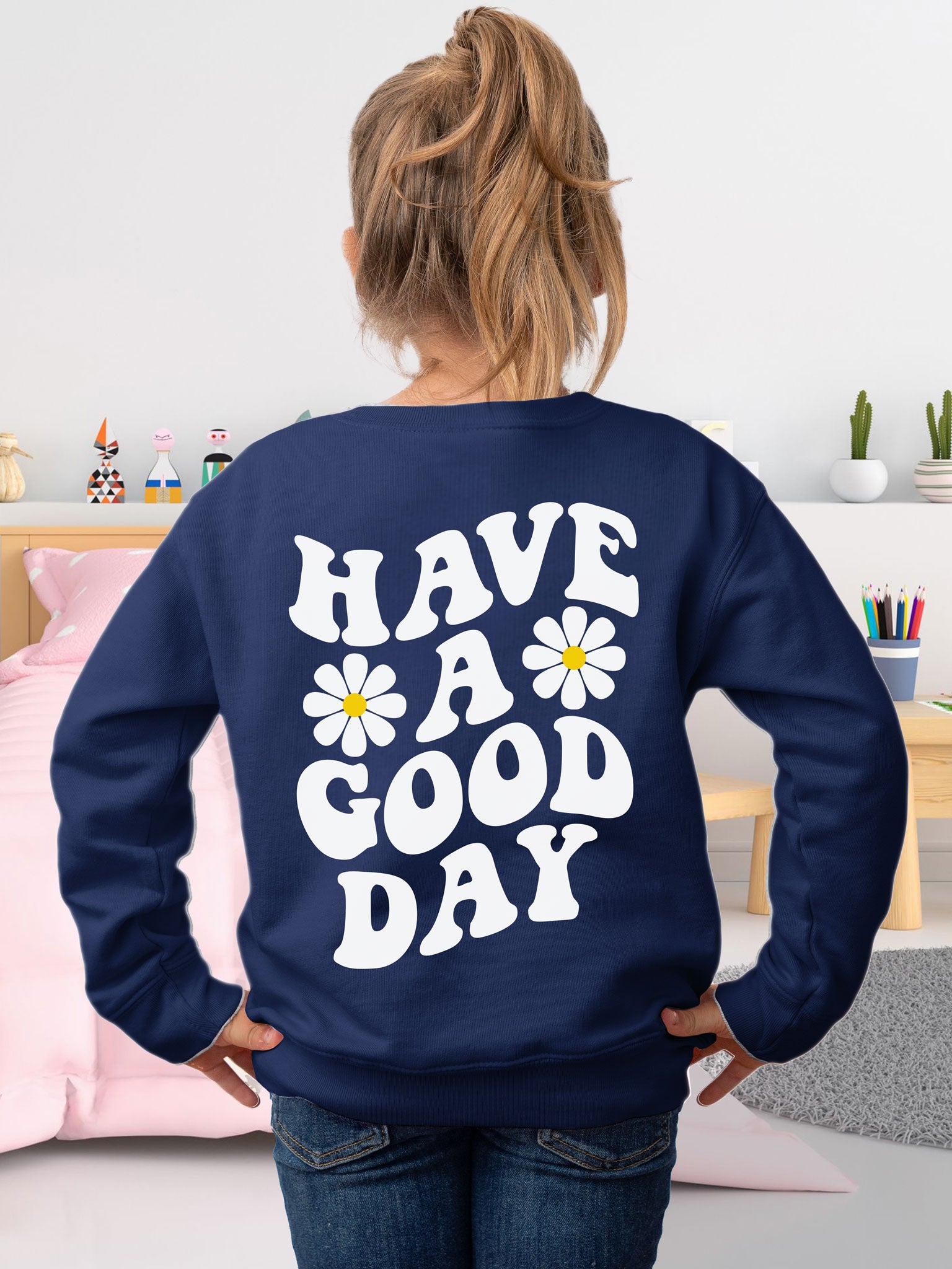 Blue discount sweatshirt kids