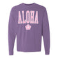 Aloha Hibiscus Long Sleeve Comfort Colors® Tshirt