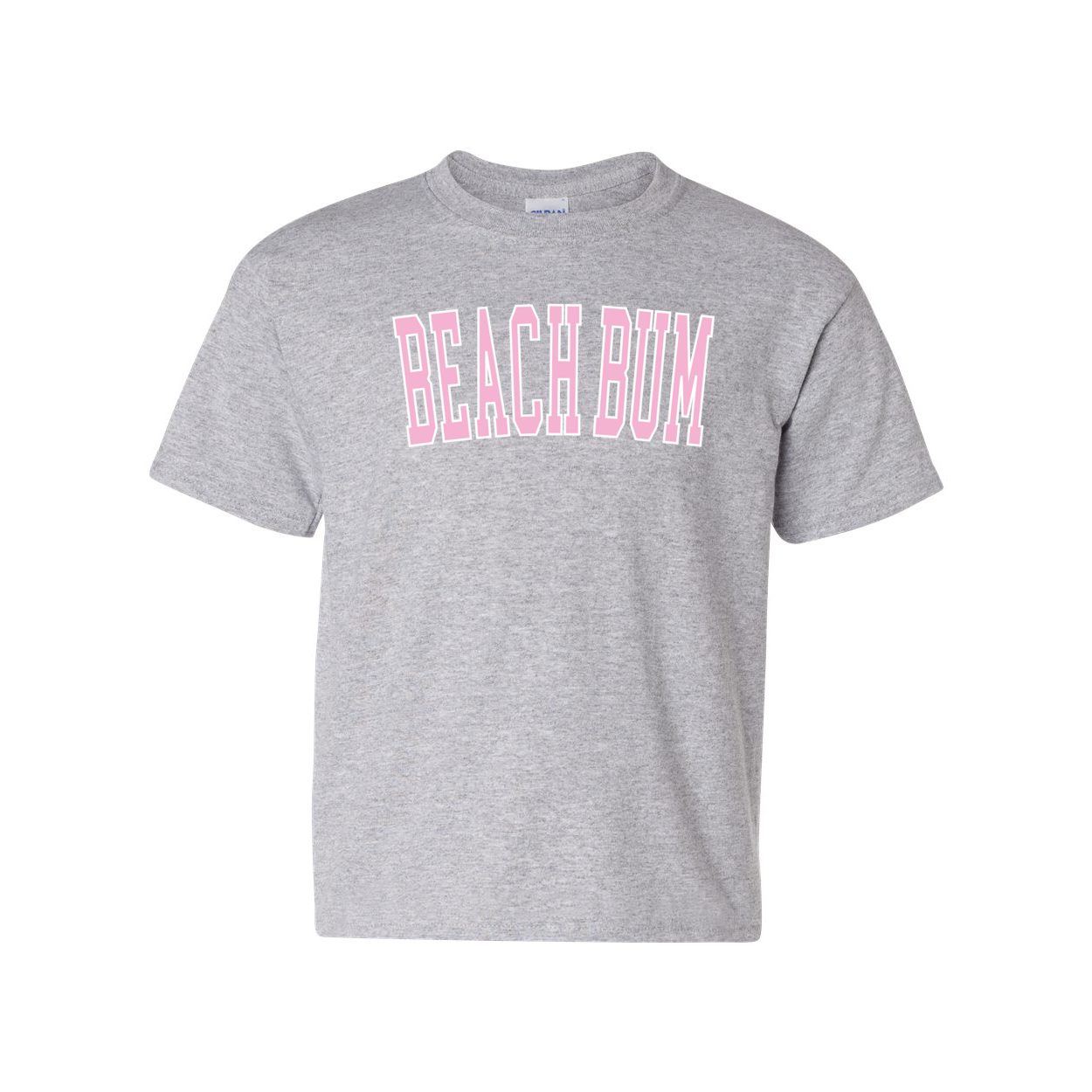 Kids Beach Bum Gildan® Tshirt - Pink Ink
