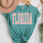 Florida Comfort Colors® Tshirt - Peach Ink