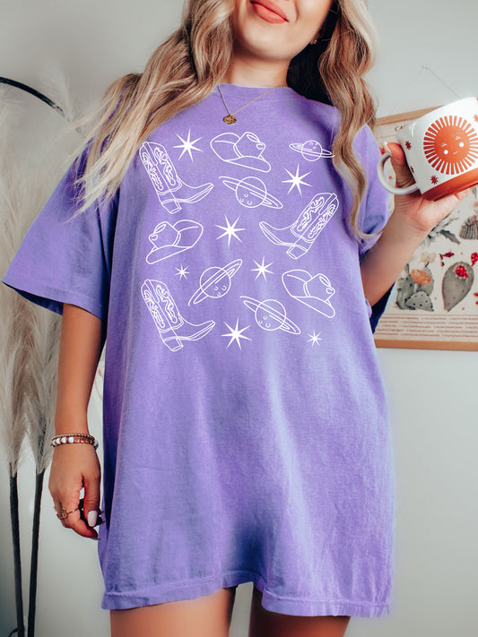 Space Cowgirl Comfort Colors® Tshirt