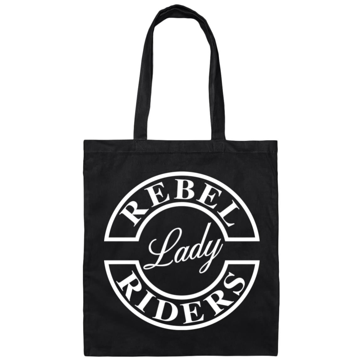 RRRC LADY Black Canvas Lightweight Tote Bag