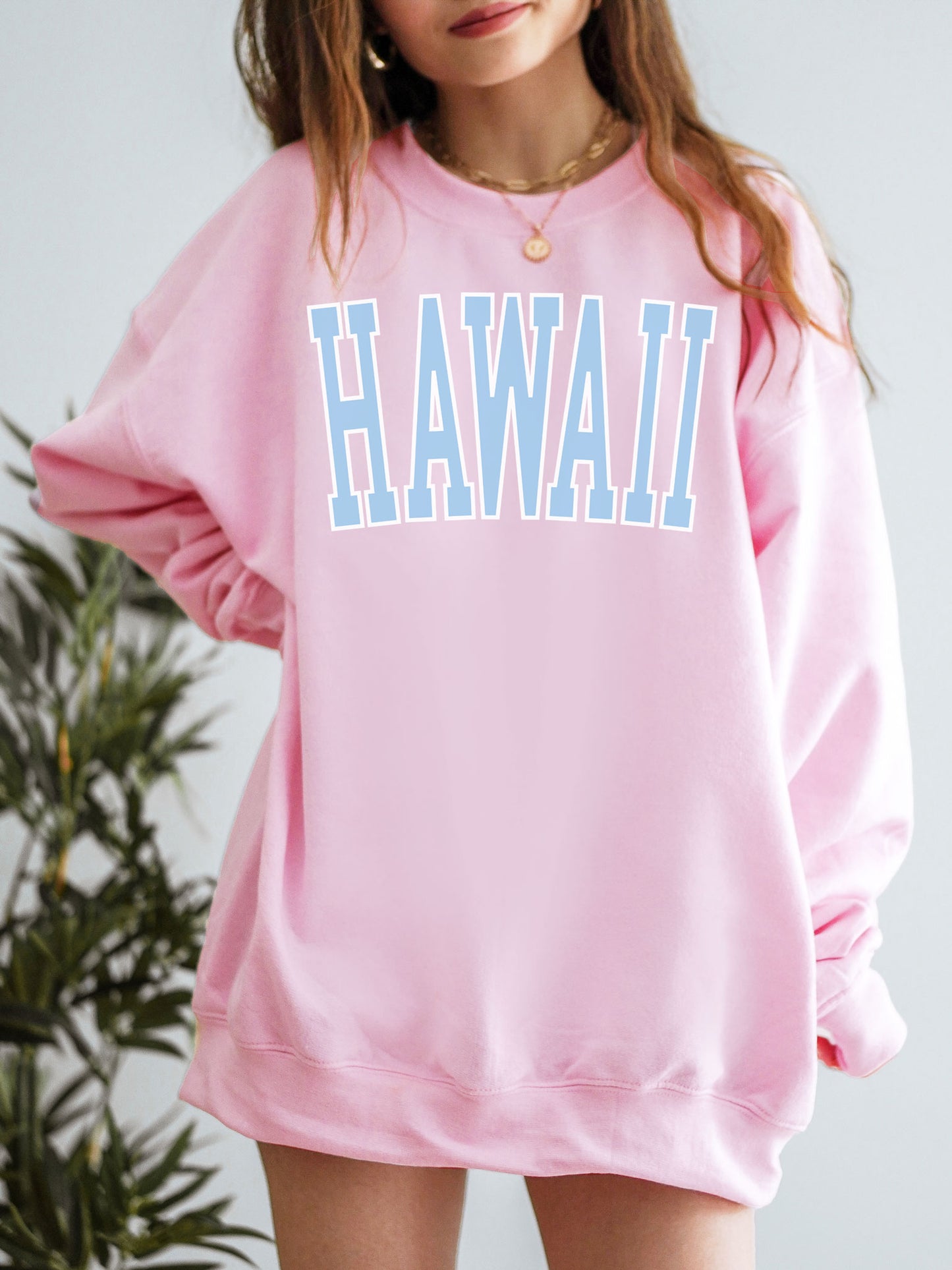 Hawaii Sweatshirt - Blue Ink