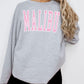 Malibu Sweatshirt - Pink Ink