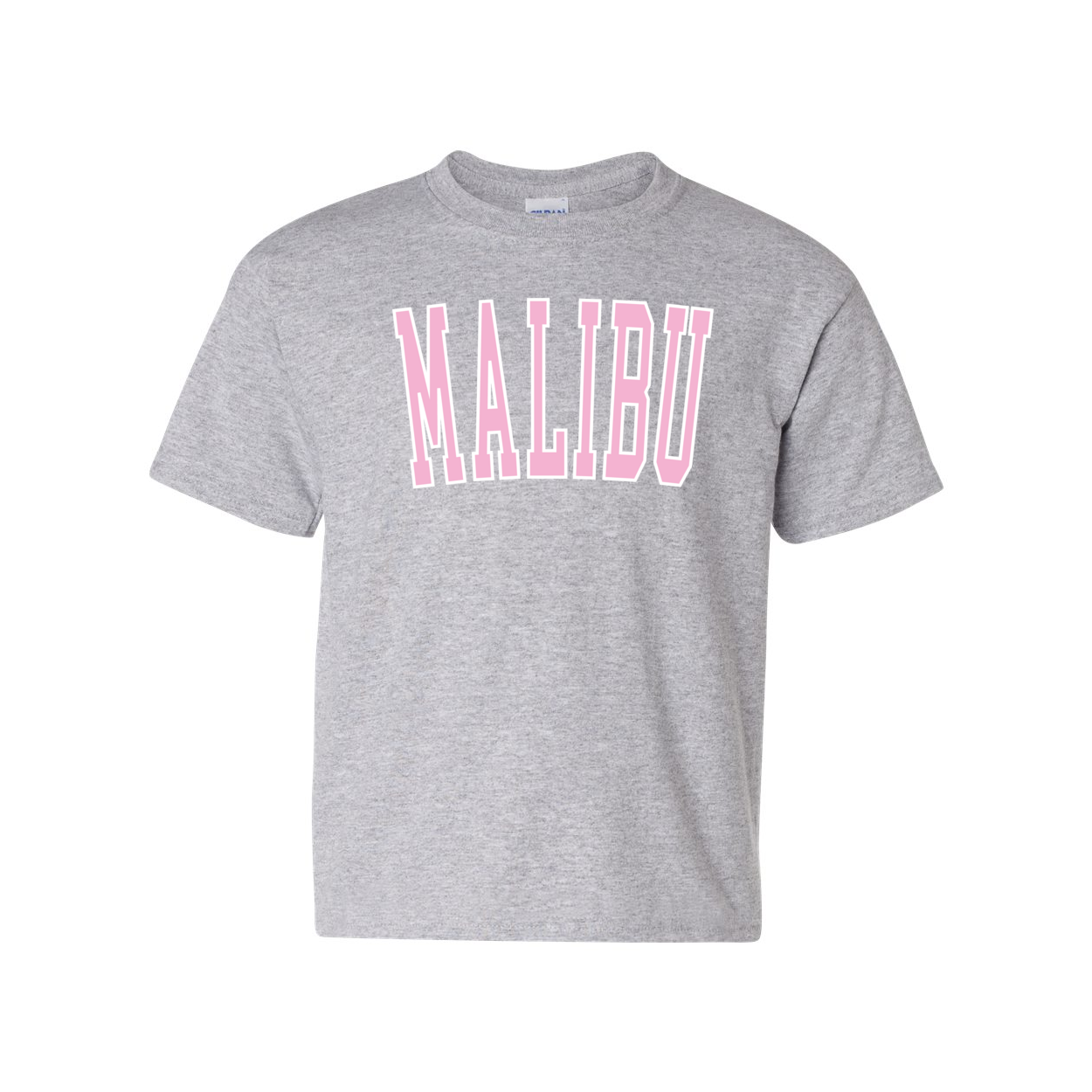 Kids Malibu Gildan® Tshirt - Pink Ink